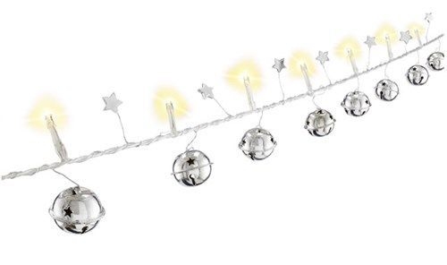 Goobay 57949 10er LED-Lichterkette "Glöckchen" VPE Retail Box Mindestbestellmenge 1