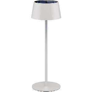 Goobay 73929 Kabellose LED-Tischleuchte Solar, weiß VPE Retail Box Mindestbestellmenge 1