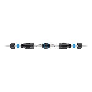 Goobay 59582 Outdoor (IP68) RJ45 Patchkabelkupplung/Netzwerkkabel-Verbinder, CAT 6A :