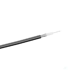 Goobay 50093 RG-58 Koaxialkabel, doppelt geschirmt :