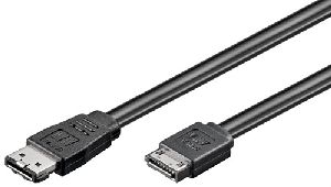 Goobay 94246 HDD eSATA-Kabel 1,5 GBit/s/3 GBit/s/6 GBit/s Kabellänge: 0.5 m