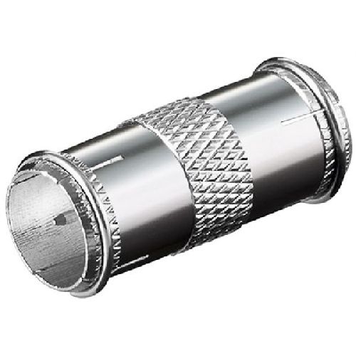 Goobay 67310 F-Verbinder: F-Stecker (Quick) > F-Stecker (Quick) VPE Bulk Mindestbestellmenge 10