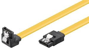 Goobay 93947 PC-Datenkabel, 6 Gbit/s, 90° Clip Kabellänge: 0.1 m