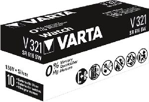 Varta 48031 SR616 (V321) Batterie, 10 Stk. in Box VPE Bulk Mindestbestellmenge 10