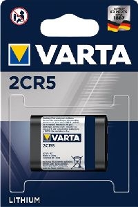 Varta 48157 Professional Lithium 2 CR 5 (6203) - Foto Lithium Batterie, 6 V
