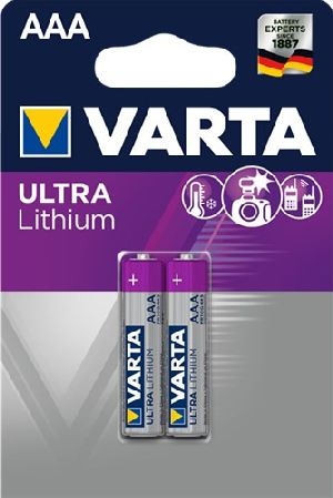 Varta 62265 FR03/AAA (Micro) (6103) Batterie, 2 Stk. Blister