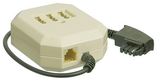 Goobay 50281 TAE-F-NFF-Verlängerungsbox VPE Bulk Mindestbestellmenge 1