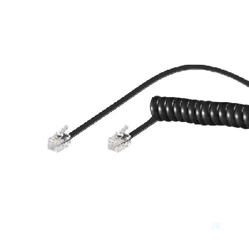 Goobay 68003 Telefonhörer-Spiralkabel VPE Bulk Mindestbestellmenge 1