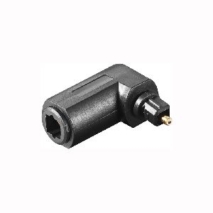 Goobay 11925 TOSLINK Digital Audio-Adapter 90° gewinkelt : VPE Bulk Mindestbestellmenge 10