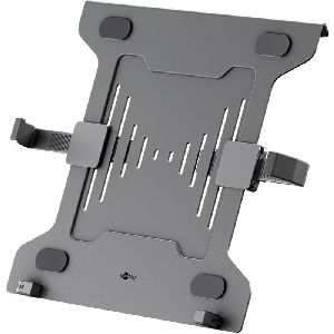 Goobay 70817 Laptophalterung für Monitorarm, schwarz