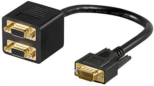 Goobay 93263 VGA Adapterkabel, vergoldet VPE Bulk Mindestbestellmenge 1