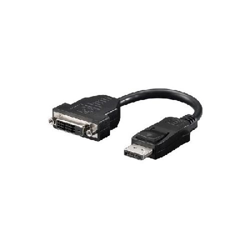 Goobay 69873 DisplayPort™/DVI-D-Adapterkabel 1.2 VPE Bulk Mindestbestellmenge 1
