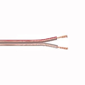 Goobay 15129 Lautsprecherkabel transparent CU Kabellänge: 100 m