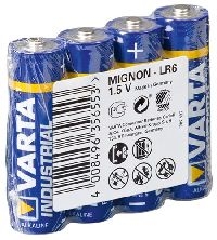 Varta 46967 Industrial LR6/AA (Mignon) (4006) - Alkali-Mangan Batterie (Alkaline), 1,5 V
