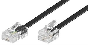 Goobay 68578 Telefonkabel (Modularkabel/Westernkabel) Kabellänge: 10 m