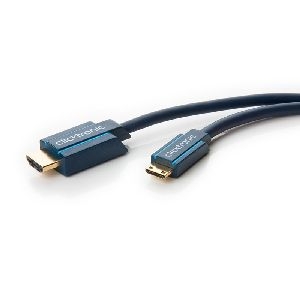 Clicktronic 70322 Mini-HDMI™ Adapterkabel mit Ethernet Kabellänge: 2 m