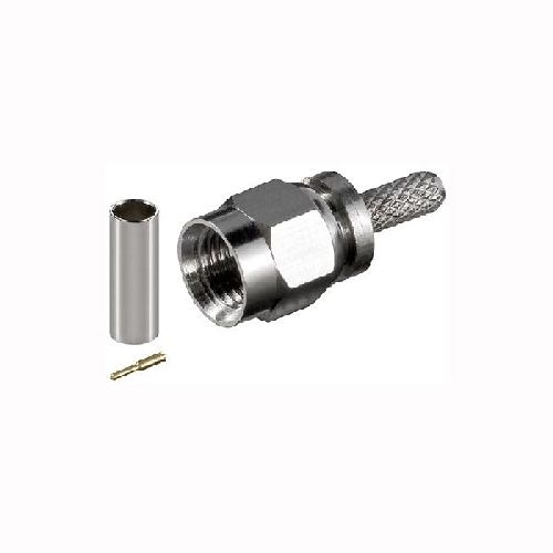 Goobay 11651 SMA-Crimpstecker VPE Bulk Mindestbestellmenge 1