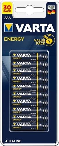 Varta 47783 LR03/AAA (Micro) (4103) Batterie, 30 Stk. Blister