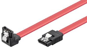 Goobay 93116 HDD S-ATA-Kabel 1,5 GBit/s/3 GBit/s 90° Clip Kabellänge: 0.5 m