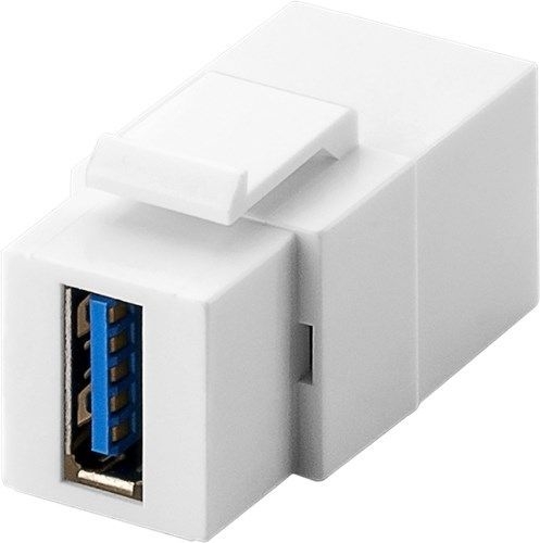 Goobay 79927 Keystone-Modul USB VPE Bulk Mindestbestellmenge 1