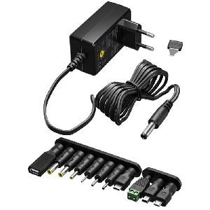 Goobay 65592 Universal-Netzteil (3 V - 12 V, max. 3,6 W / 0,3 A) VPE Brown Box with Label Mindestbestellmenge 1