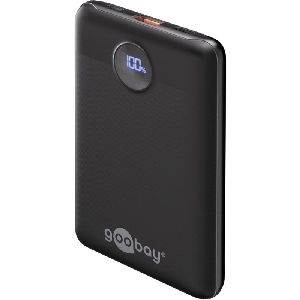 Goobay 65868 Powerbank Kompakt 10.000 mAh : VPE Retail Box Mindestbestellmenge 1