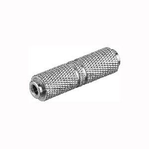 Goobay 11884 Kopfhörer-Adapter, AUX-Klinke 3,5 mm, Buchse zu Buchse, Metallausführung Anschluss, Typ