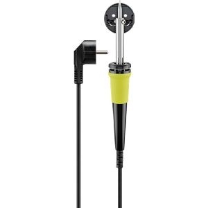 Goobay 51206 Lötkolben 60 W/230 V mit Lötspitzen, mit 1,25-m-Kabel