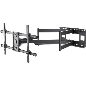 Goobay 71197 Wide Range TV-Wandhalterung Pro FULLMOTION (XL), schwarz