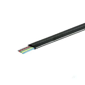 Goobay 45851 Telefonflachkabel 6-adrig, 500 m Rolle, AWG 28, CCA (kupferkaschiertes Aluminium) VPE Cable spool-drum Mindestbestellmenge 1