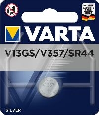 Varta 38494 Professional Electronics SR44 (V13GS/357) - Silberoxid-Zink-Knopfzelle, 1,55 V Uhrenbatterie