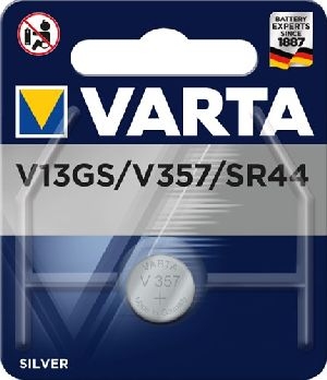 Varta 38494 SR44 (V13GS/357) Batterie, 1 Stk. Blister :