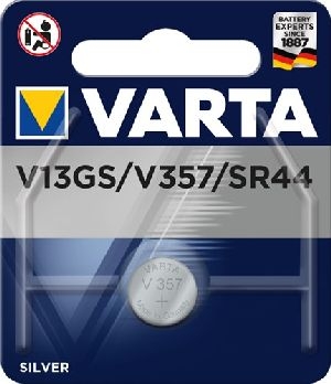 Varta 38494 SR44 (V13GS/357) Batterie, 1 Stk. Blister