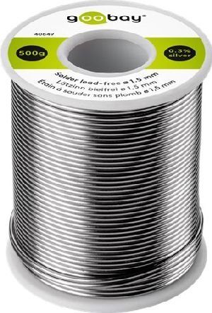 Goobay 40849 Lötzinn bleifrei, ø 1,5 mm, 500 g :