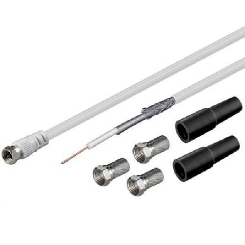 Goobay 51626 100 dB Koax-Antennenkabel-Set VPE Retail Box Mindestbestellmenge 1