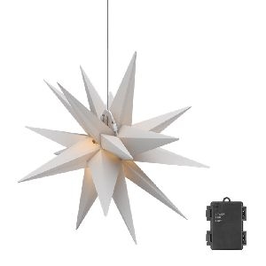 Goobay 64788 LED-Weihnachtsstern 3D, Ø 56 cm, batteriebetrieben VPE Retail Box Mindestbestellmenge 1