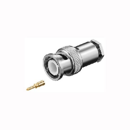 Goobay 11332 BNC-Stecker mit Schraubanschluss VPE Bulk Mindestbestellmenge 10