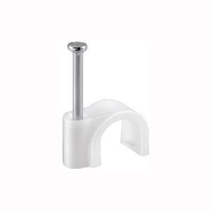 Goobay 17083 Kabelschelle 12 mm, weiß VPE Plastic Box Mindestbestellmenge 1