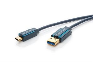 Clicktronic 45124 USB-C™-auf-USB-A 3.2 Gen 1 Adapterkabel