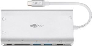 Goobay 49850 USB-C™ Premium-Multiport-Adapter :