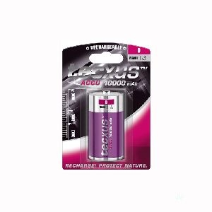 Tecxus 23741 Rechargeable D (Mono)/HR20 Akku - 10000 mAh, 1 Stk. Blister - Nickel-Metallhydrid Akku