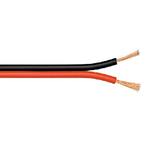 Goobay 59369 LSK 2x0,35 10m rot/schwarz CU VPE Cable ring-coil Mindestbestellmenge 1