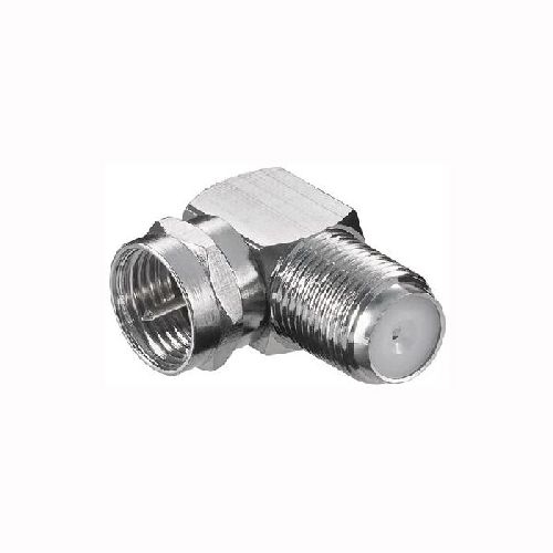 Goobay 11390 Winkeladapter: F-Stecker > F-Buchse 90° VPE Bulk Mindestbestellmenge 10