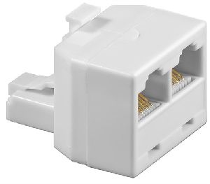 Goobay 93057 ISDN-T-Adapter Farbversion: Weiß