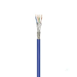 Goobay 91894 CAT 7A+ Netzwerkkabel, S/FTP (PiMF), blau