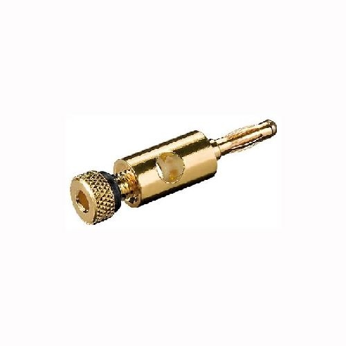 Goobay 11683 Bananenstecker mit Schraubanschluss VPE Bulk Mindestbestellmenge 10