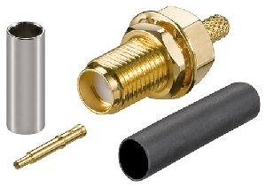 Goobay 51696 RP-SMA Crimpbuchse Kabeltyp: RG 174/RG 316