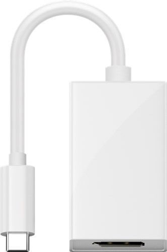 Goobay 66257 USB-C™-auf-DisplayPort™-Adapter, 0,2 m, weiß VPE Retail Polybag Mindestbestellmenge 1