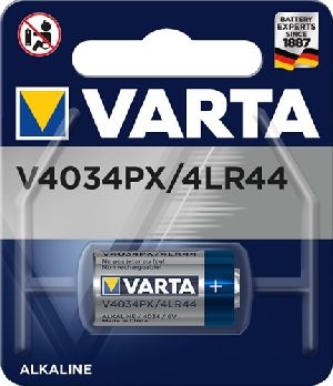 Varta 48049 4LR44 (4034) Batterie, 1 Stk. im Blister VPE Retail Blister Mindestbestellmenge 1