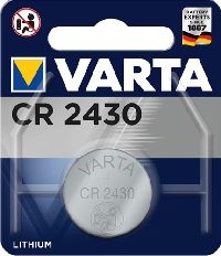 Varta 48061 Professional Electronics CR2430 (6430) - Lithium-Knopfzelle, 3 V